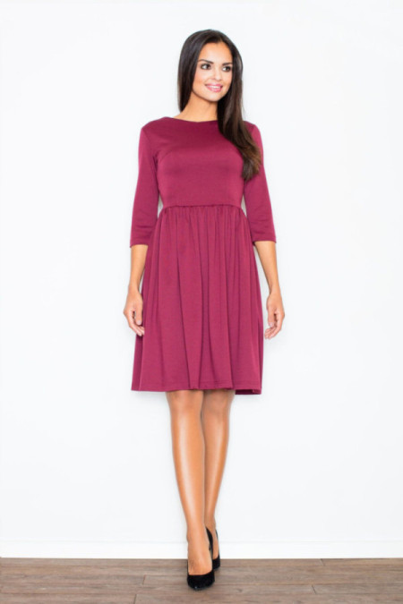 Suknelė Finezja M117 Bordo