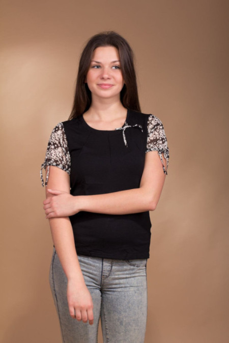 Palaidinė Flora 2840 Juoda