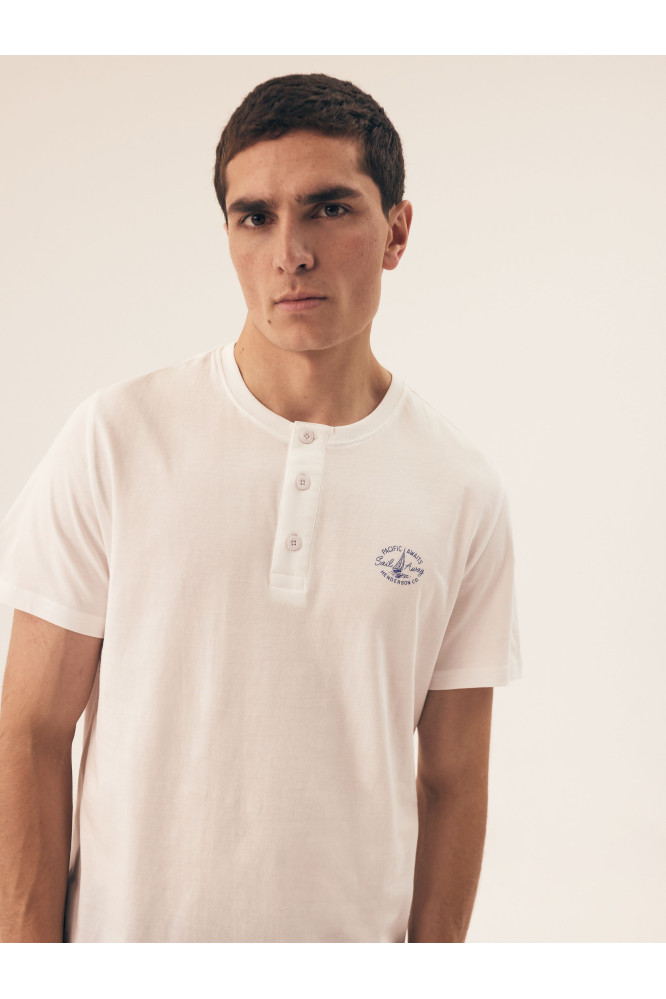 Pižama Dock 42616 Balta