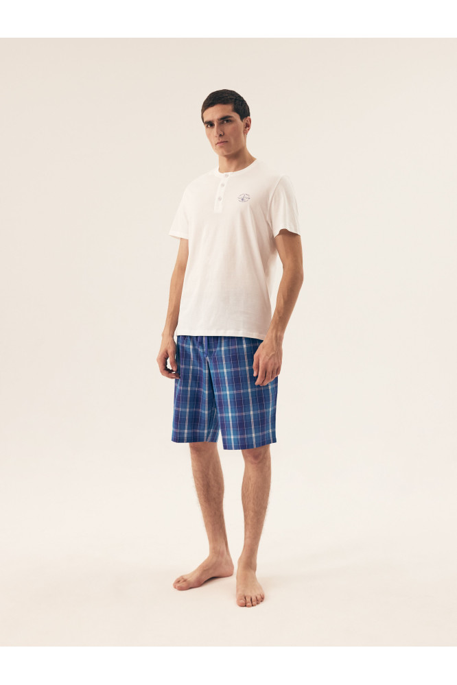 Pižama Dock 42616 Balta