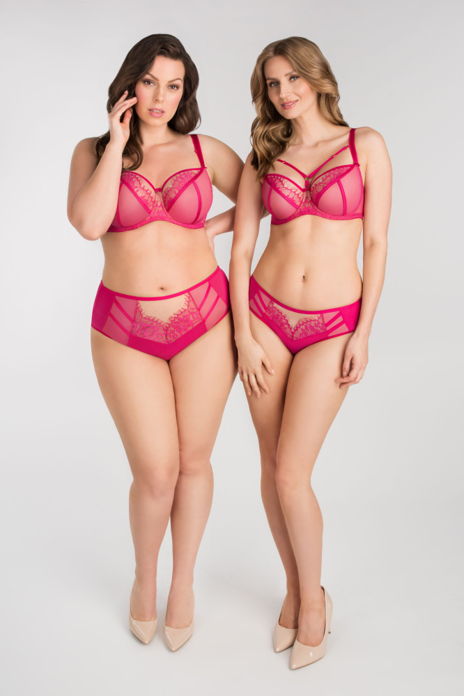 Liemenėlė Paradise K496 Amarantinė