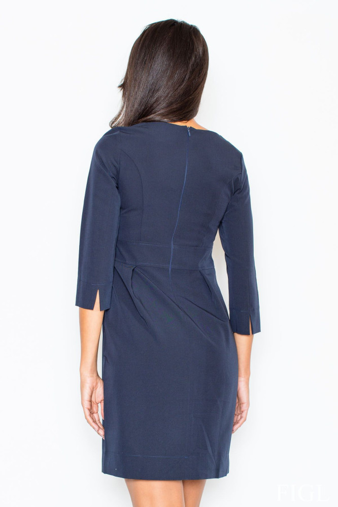 Suknelė Elza M249 Mėlyna