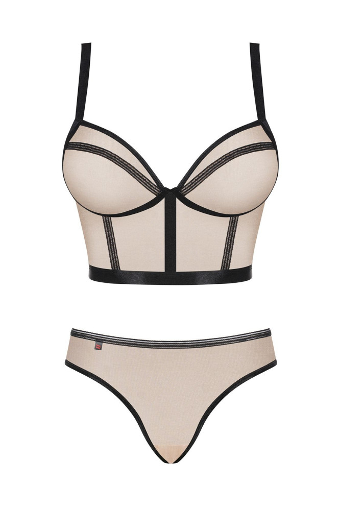 Komplektas Nudelia Smėlio-Juoda