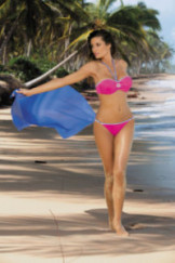 Maudymosi kostiumėlis Rachel Clematis M-261 Rožinė (99)