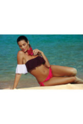 Top Maudymosi Grace Vigneto-Balta M-488 (4)