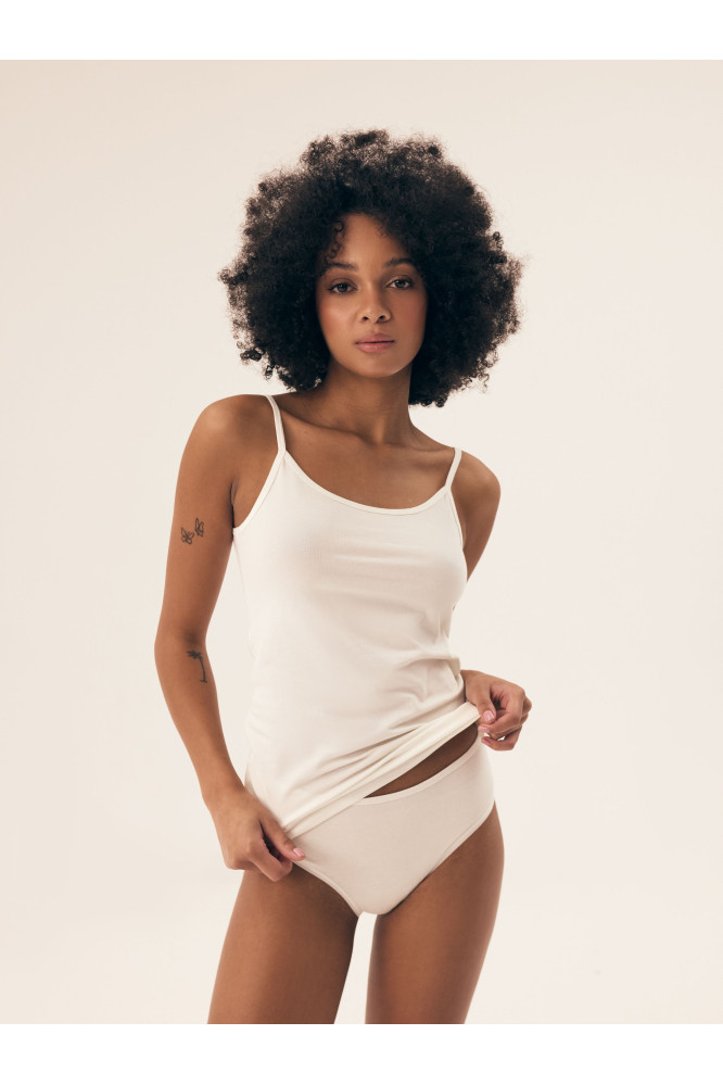 Apatiniai marškinėliai Mėlyna 42861-K001 Ecru