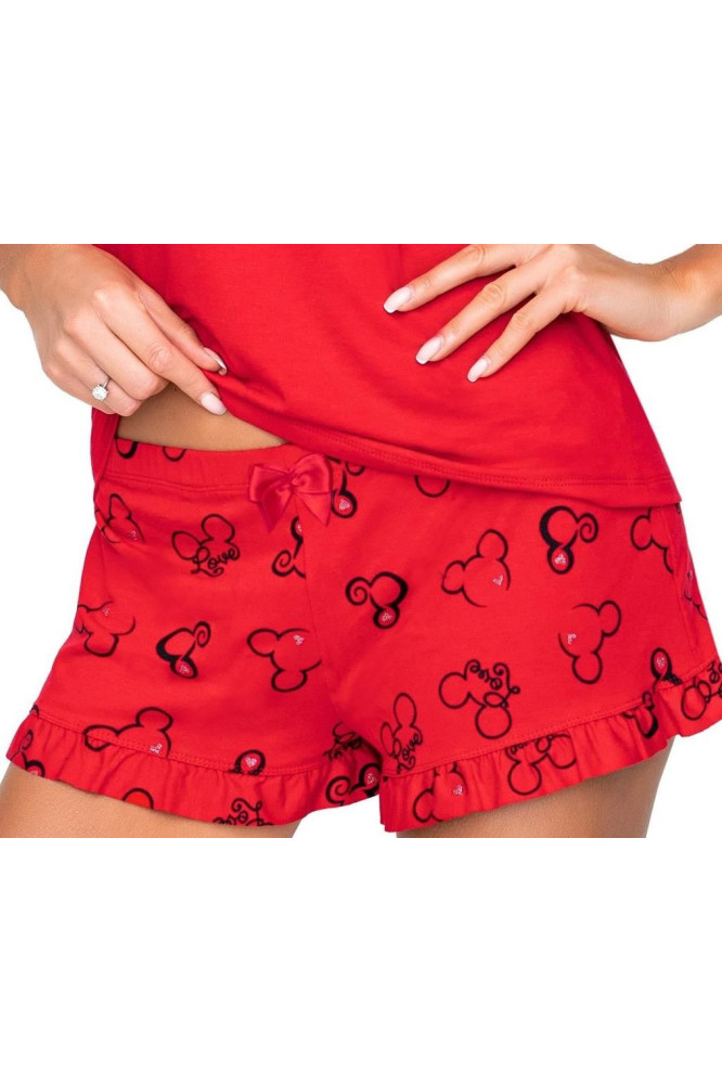 Pižama Mika 1/2 Raudona