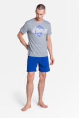 Pižama Lars 38869-90X Pilka-Dangiška