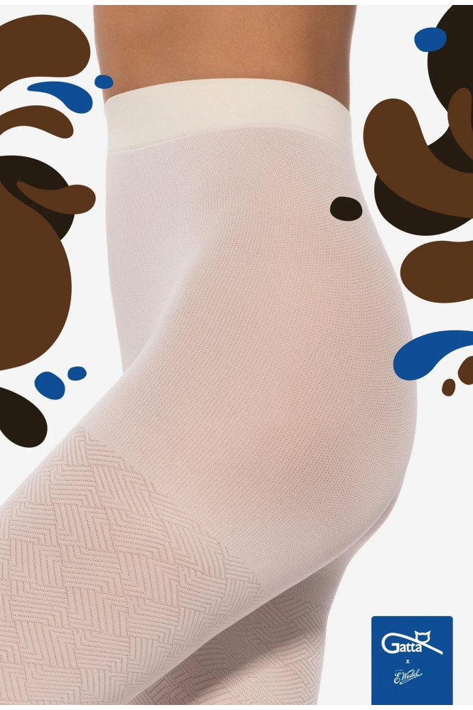 Pėdkelnės   Wedel Tights 40 02 Balta Choco