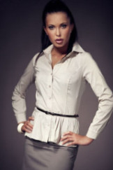 Marškinėliai Natasha mod.43 Smėlio