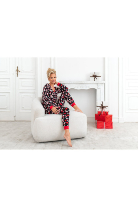 Pižama Santi Long Juoda