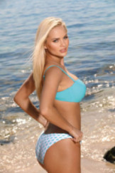 Maudymosi kostiumėlis Aurora žirniukais-Baia M-576 (12)