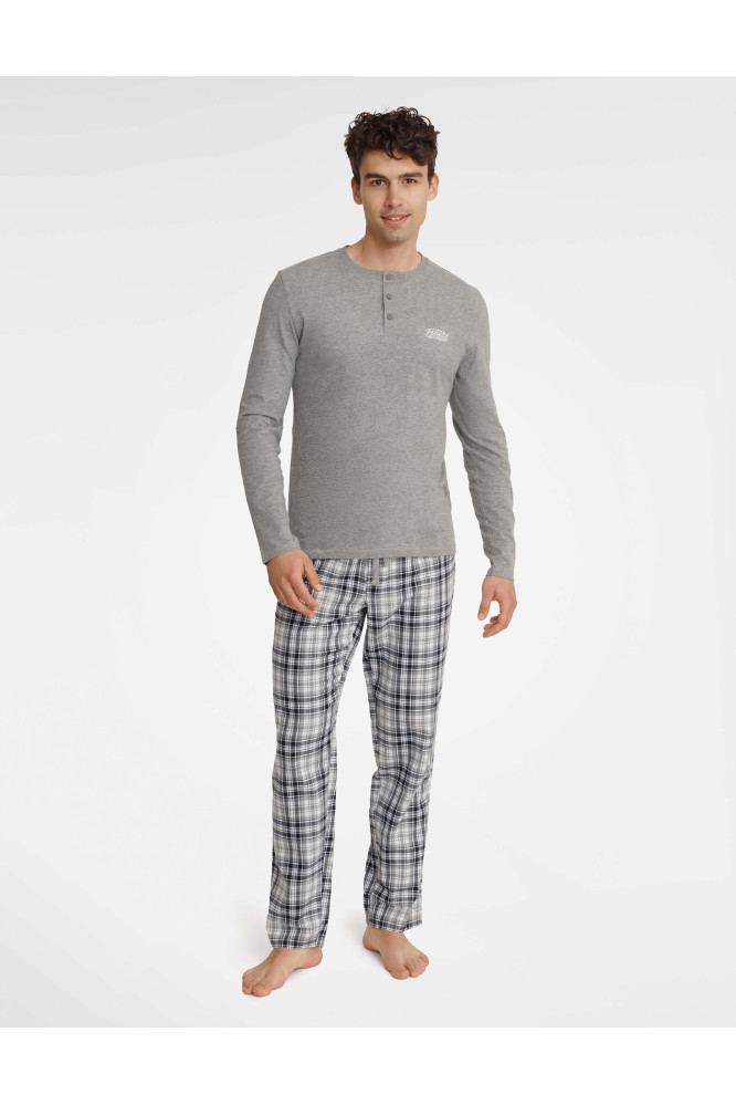 Pižama Usher 40946-90X Pilka melandžas