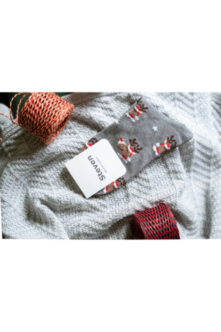 Kojinės 136-004 melandžas Pilka