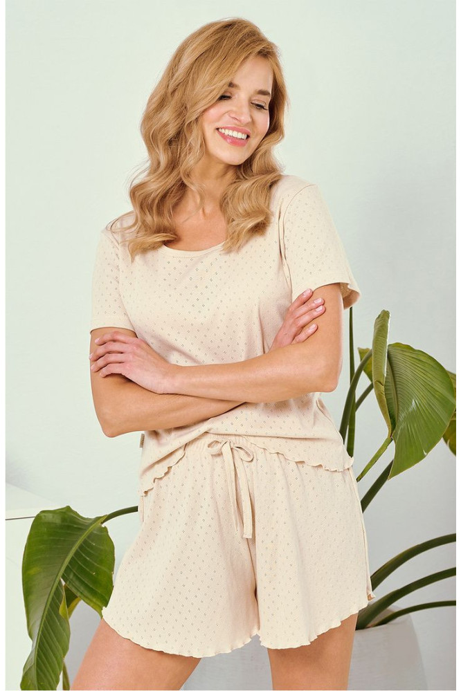 Pižama Tiffy 3328 Smėlio