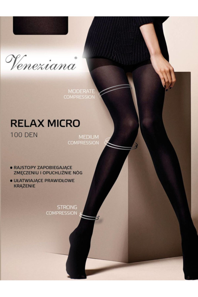 Pėdkelnės   Relax Micro 100 Den