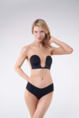 Liemenėlė V!Liemenėlė Self Adhesive Juoda