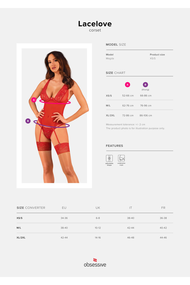 Korsetas Lacelove