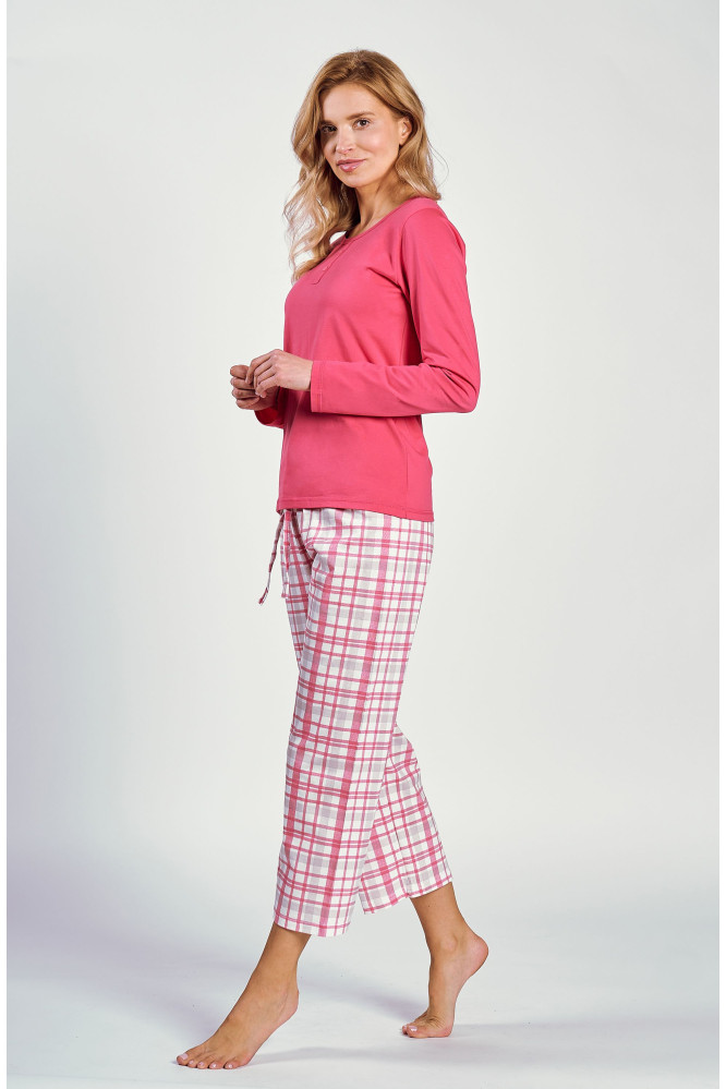 Pižama Daphne 3222 Fuksijų