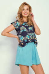 Pižama Jodie 3331 Mėlynai-Turkio