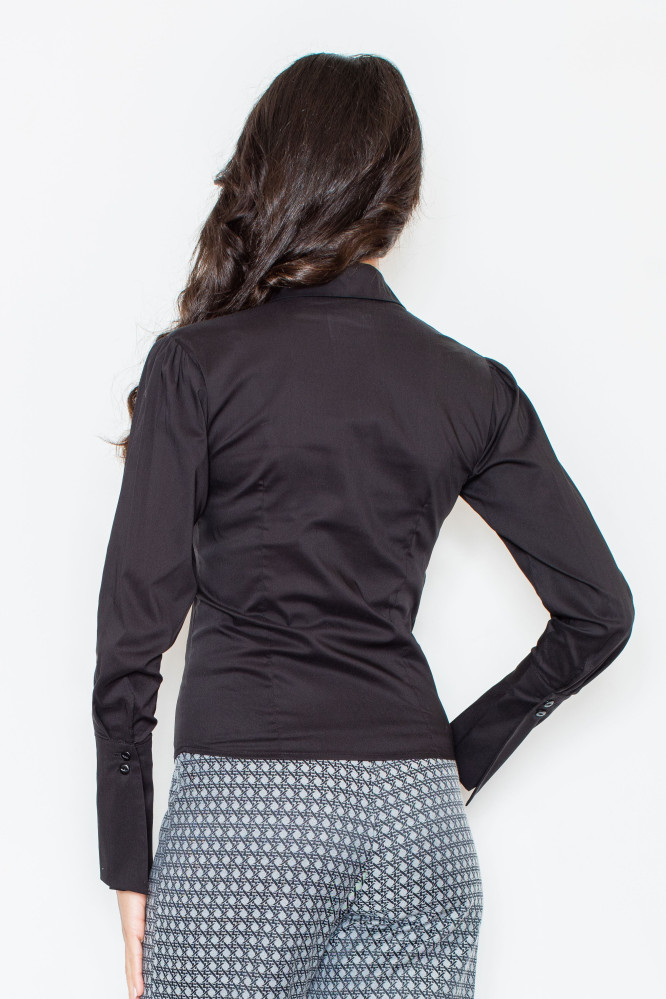 Marškinėliai Żaneta M012 Juoda