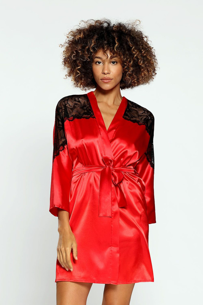 Chalatas Marion Raudona