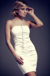 Suknelė Luiziana Mod. Nr 50 Ecru