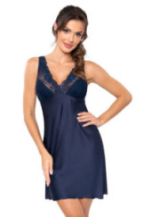 Naktiniai marškiniai Mari Mėlyna