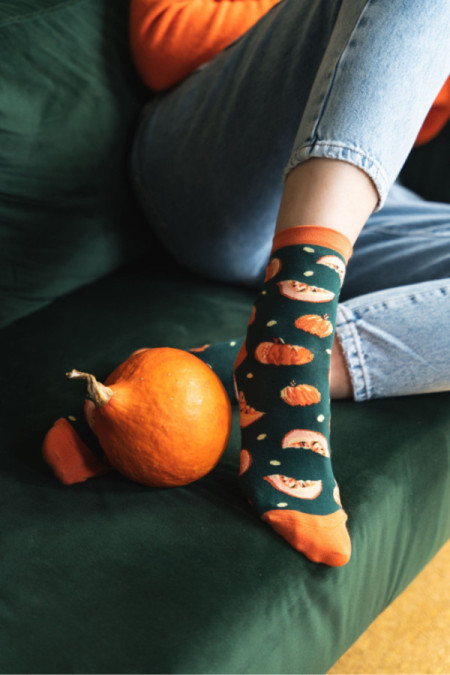 Kojinės 159-079 Žalia