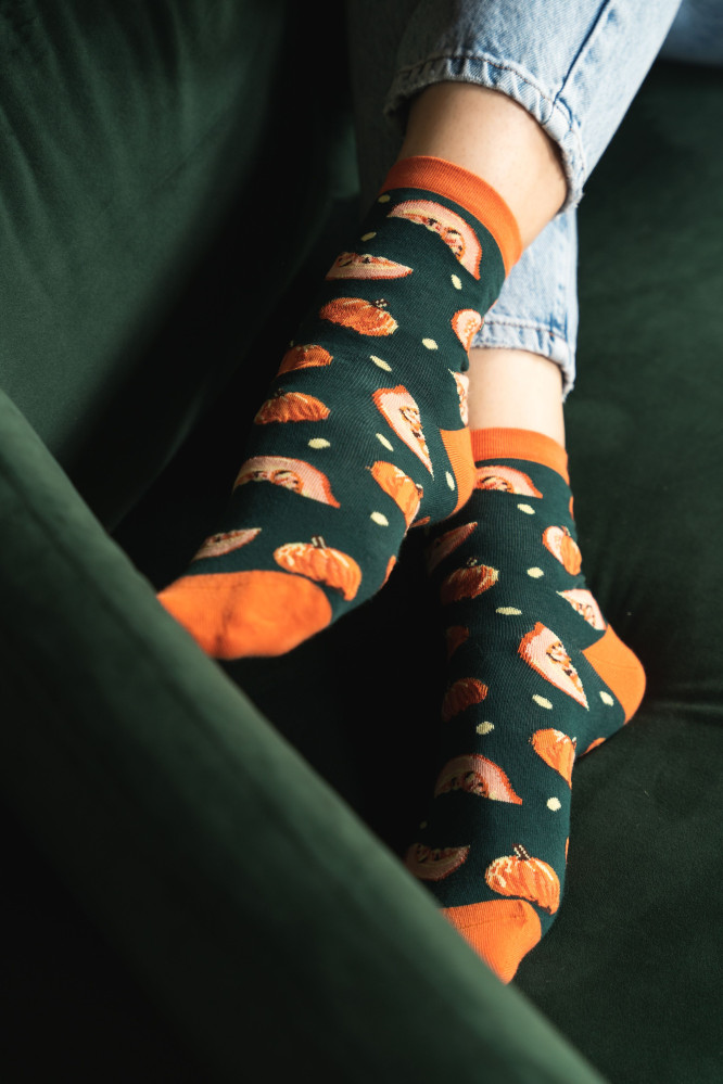 Kojinės 159-079 Žalia