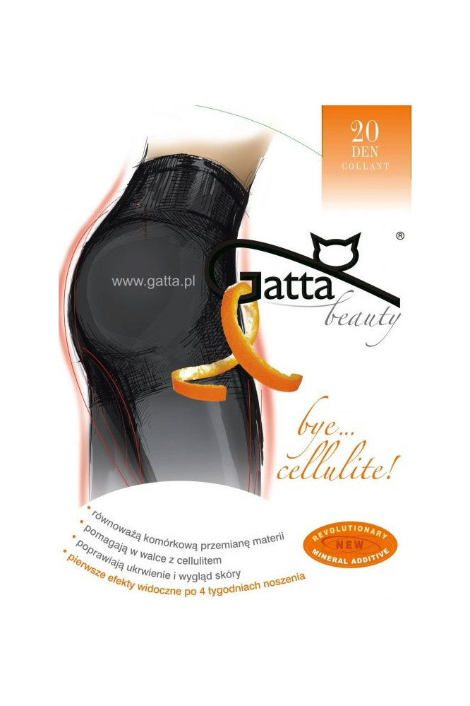 Pėdkelnės   koreguojančios Bye Cellulite 20 DEN - pilka