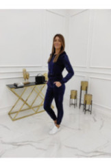 Dres welurowy 5th Avenue Royal Mėlyna WJ8798