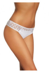 Siaurikės (stringai) Aimee 93 Balta