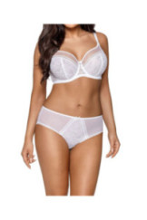 Liemenėlė Crystal Soft 1396 Balta