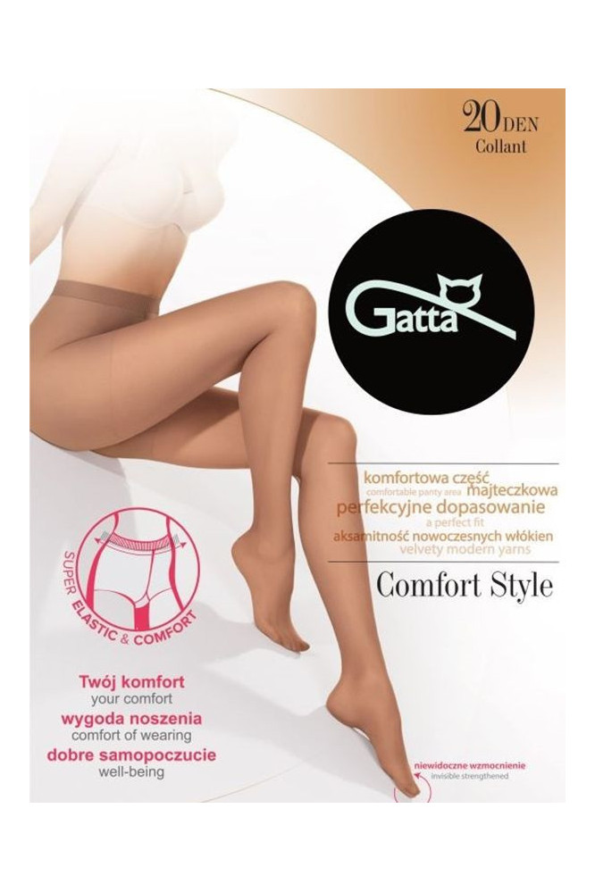 Pėdkelnės   Comfort Style 20 Den - daino (vidutinė smėlio)