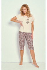 Pižama Chrissy 3320 Šviesus Rožinė