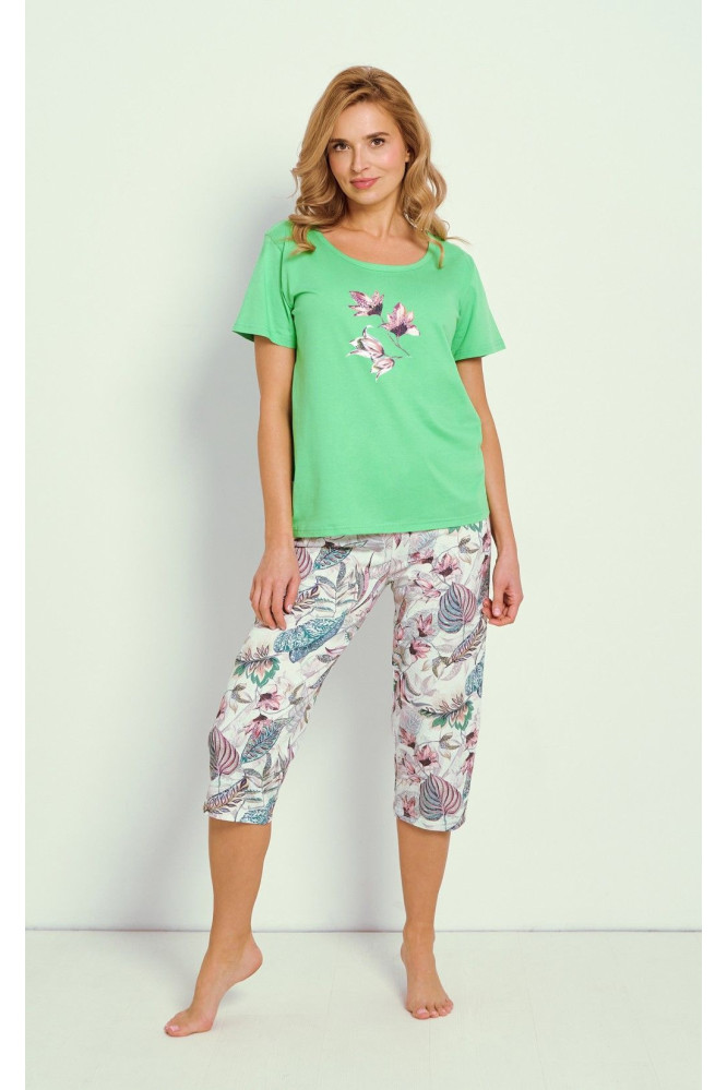 Pižama Lia 3344 Žalia