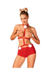 Komplektas Ms Reindy Raudona