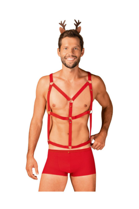 Komplektas Mr Reindy Raudona