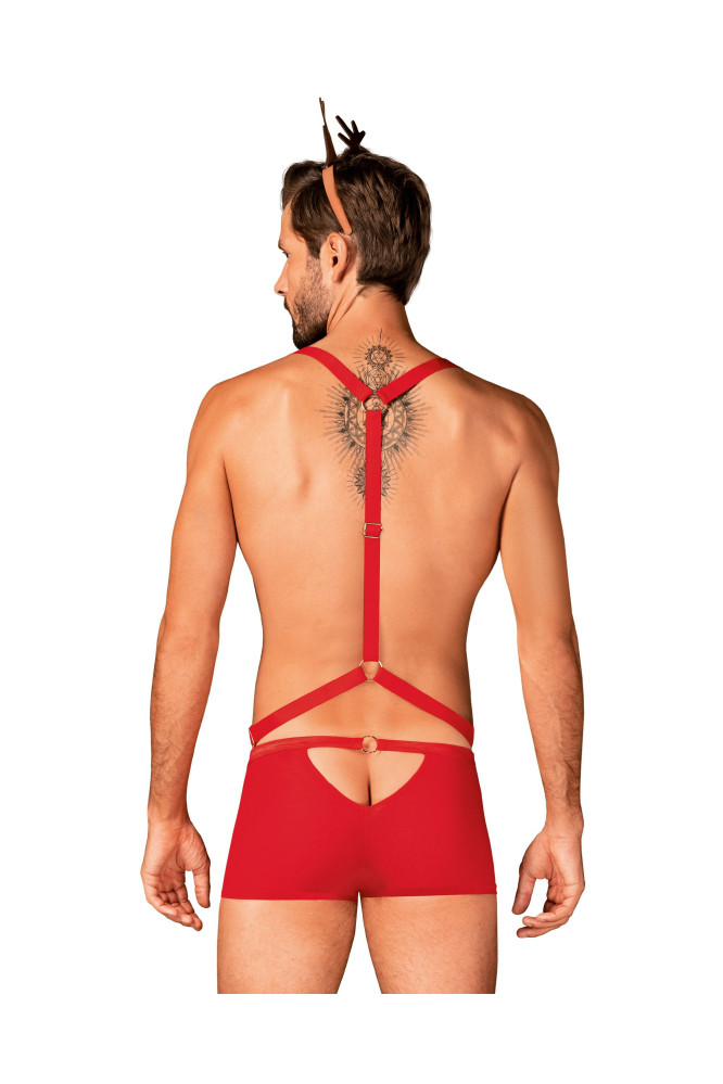 Komplektas Mr Reindy Raudona