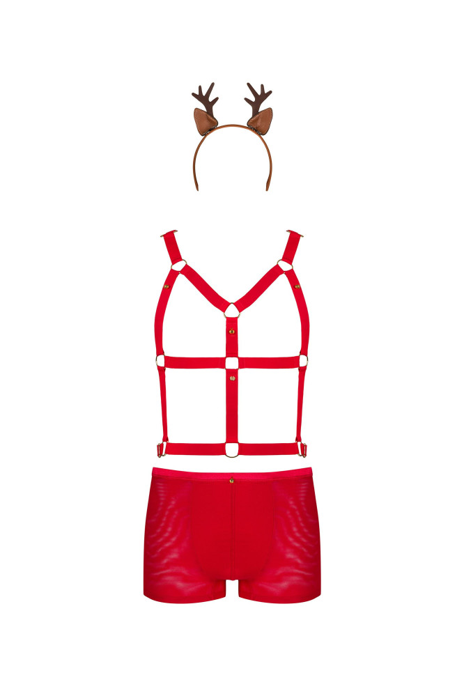 Komplektas Mr Reindy Raudona