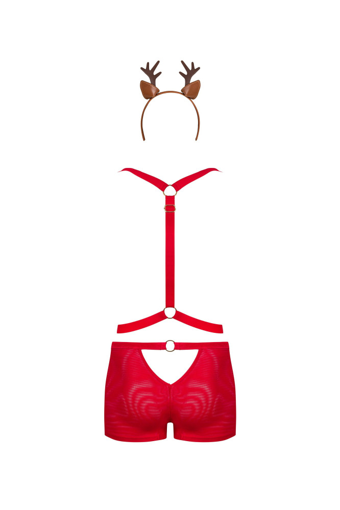 Komplektas Mr Reindy Raudona