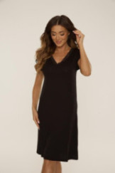 Naktiniai marškiniai Hazel 816 Juoda