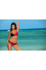 Maudymosi kostiumėlis Tamara Juoda-Psycho Raudona-Juoda M-399 (6)