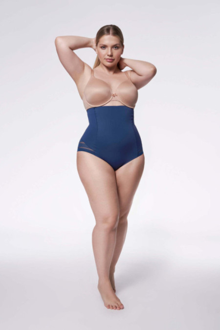 Kelnaitės Liekninančio efekto 141 (Aukšta talia) Mėlyna