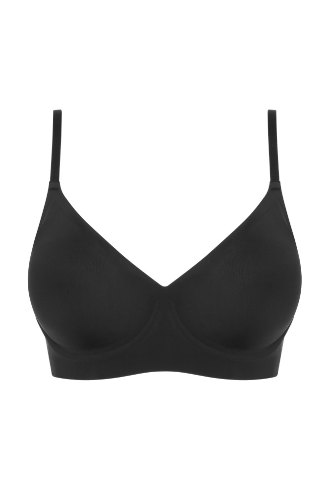 Liemenėlė Simple t-shirt Liemenėlė Juoda