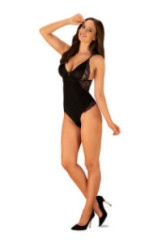 Kūno triko Vanessme Juoda