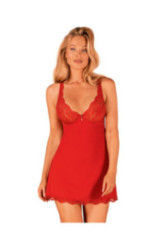 Naktinukai Luvae Babydoll Czwerwona siaurikės dovanų!