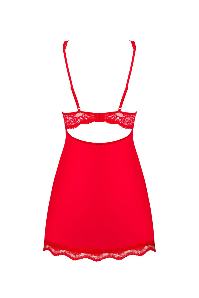 Naktinukai Luvae Babydoll Czwerwona siaurikės dovanų!