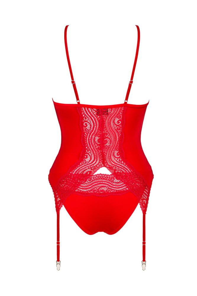 Korsetas Diyosa siaurikės dovanų! Raudona